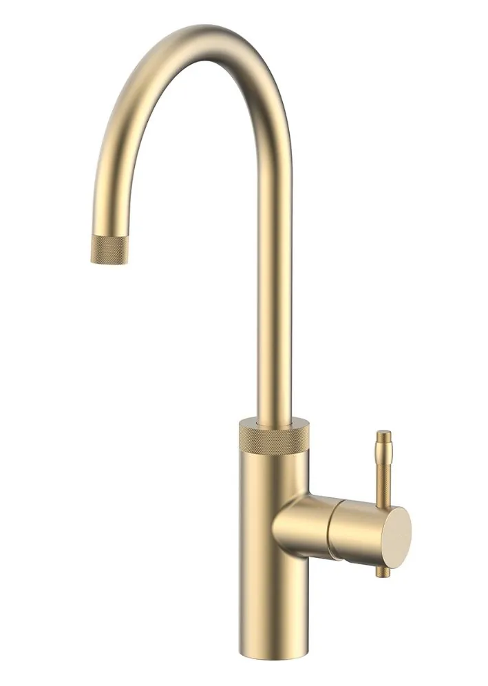 knurled gold tap
